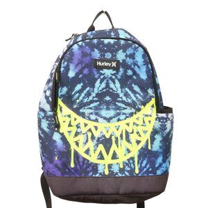 Hurley Adults' One and Only Graphic Backpack, Blue Lazer School Bag Daypack